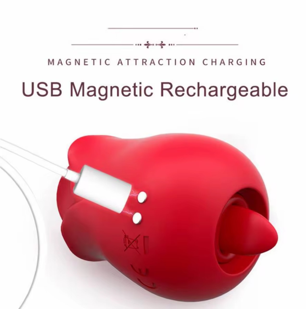 Luxury Rose Shaped Self-Care Massager